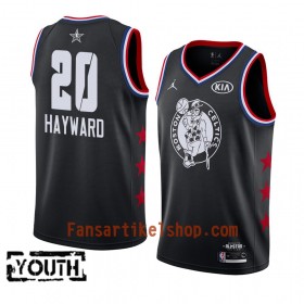 Boston Celtics Trikot Gordon Hayward 20 2019 All-Star Jordan Brand Schwarz Swingman - Kinder
